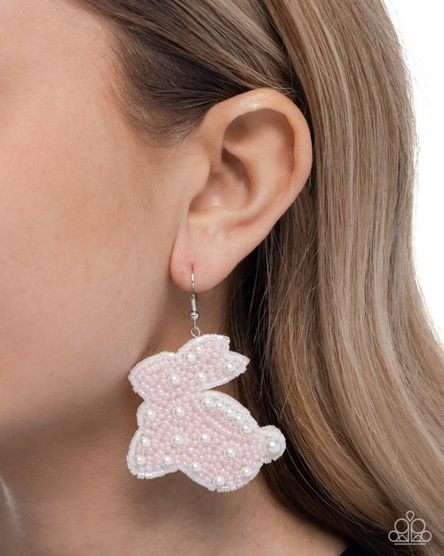 Easter Elegance - Pink Earring