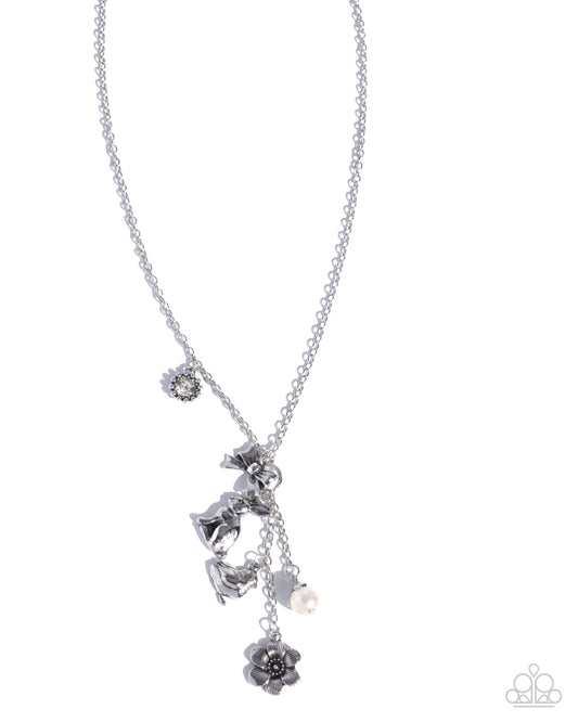 Easter Enthusiast - White Necklace