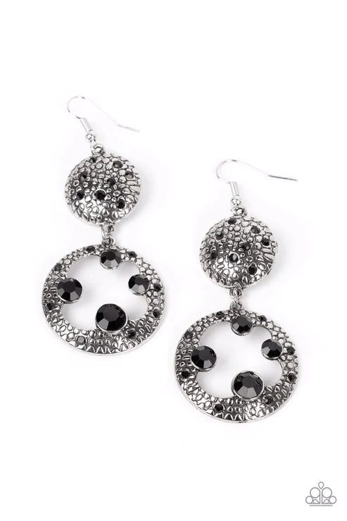 Eastern Entrada - Black Earring