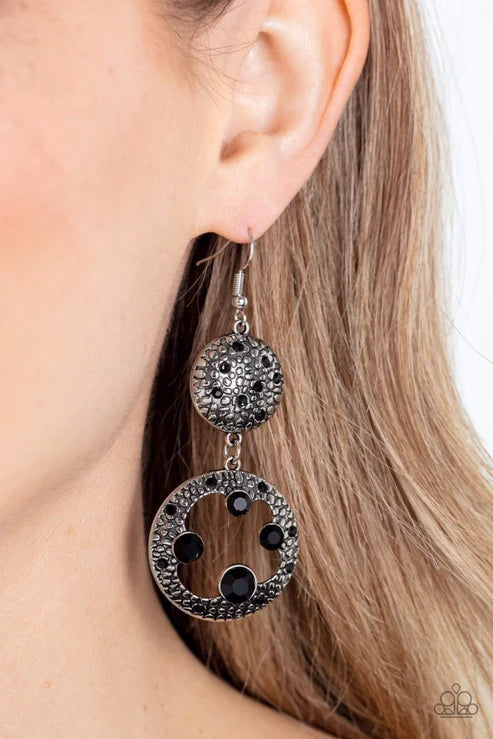 Eastern Entrada - Black Earring