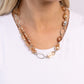 Easygoing Elegance - Brown Necklace