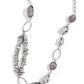 Easygoing Elegance - Silver Necklace