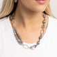 Easygoing Elegance - Silver Necklace