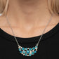 Effervescently Divine - Blue Necklace