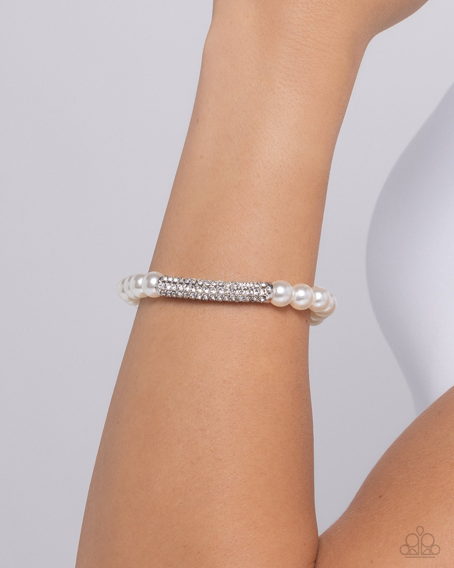 Elegance Embodied - White Bracelet