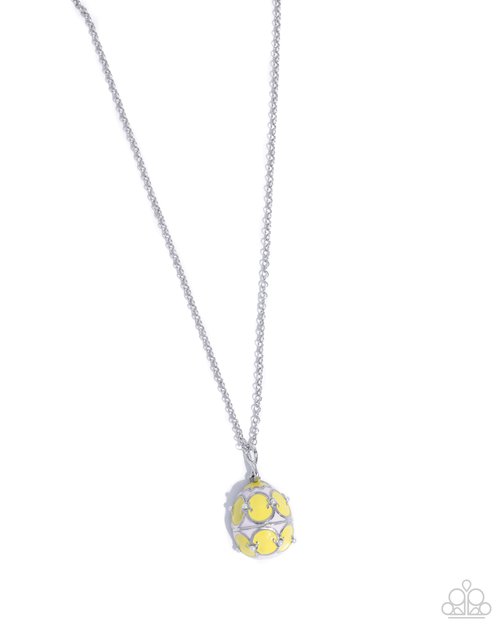Elevated Easter - Yellow Necklace