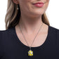 Elevated Easter - Yellow Necklace