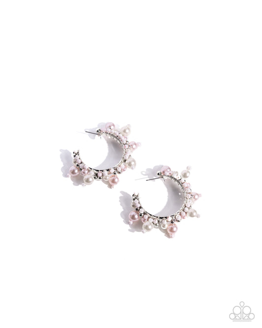 Elite Expense - Pink Earring