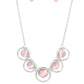 Elliptical Enchantment - Pink Necklace