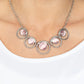 Elliptical Enchantment - Pink Necklace