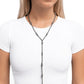 Elongated Element - Silver Necklace