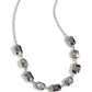 Emerald Envy - Silver Necklace