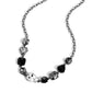 Emphatic Edge - Black Necklace