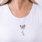 Enchanted Wings - Silver Necklace