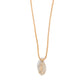End Zone Elegance - Gold Necklace