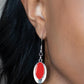 Endless Eclipse - Red Necklace