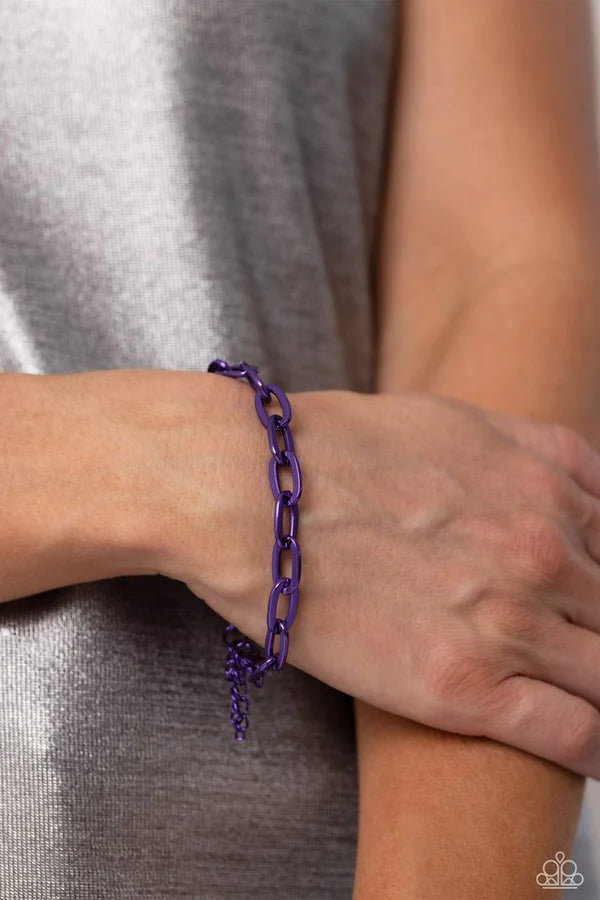 Energetic Encore - Purple Bracelet