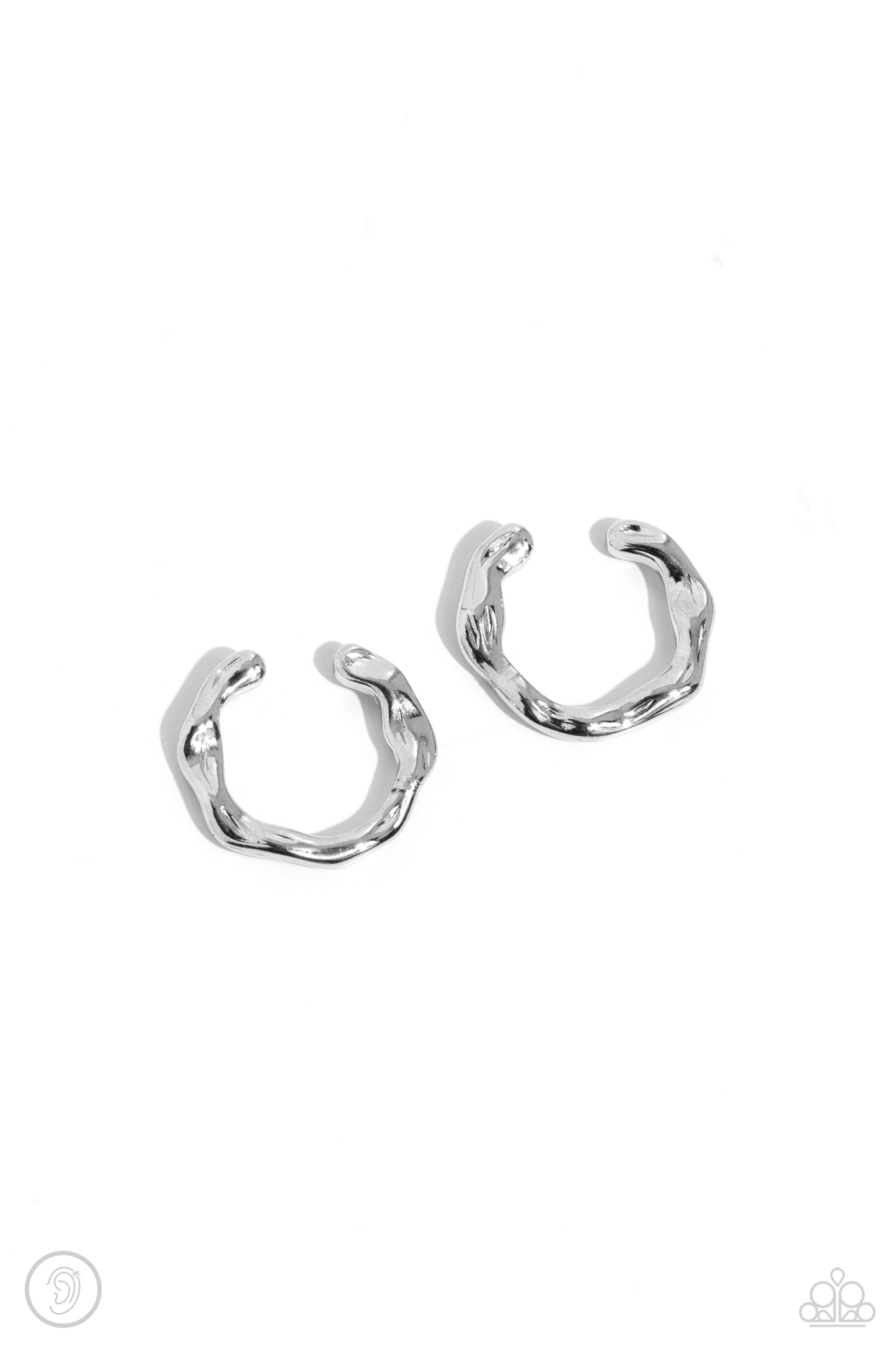 Enigmatic Echo - Silver Earring