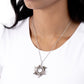 Enigmatic Edge - Silver Necklace