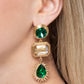 Entertaining the Thought - Green Earring