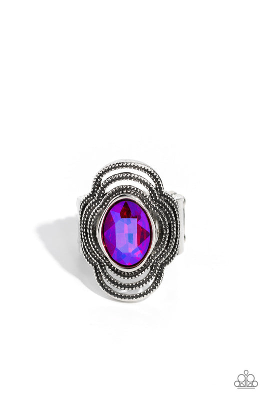 Entrancing Edge - Pink Ring