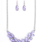 Ethereal Efflorescence - Purple Necklace