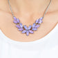 Ethereal Efflorescence - Purple Necklace