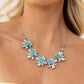 Ethereally Enamored - White Necklace