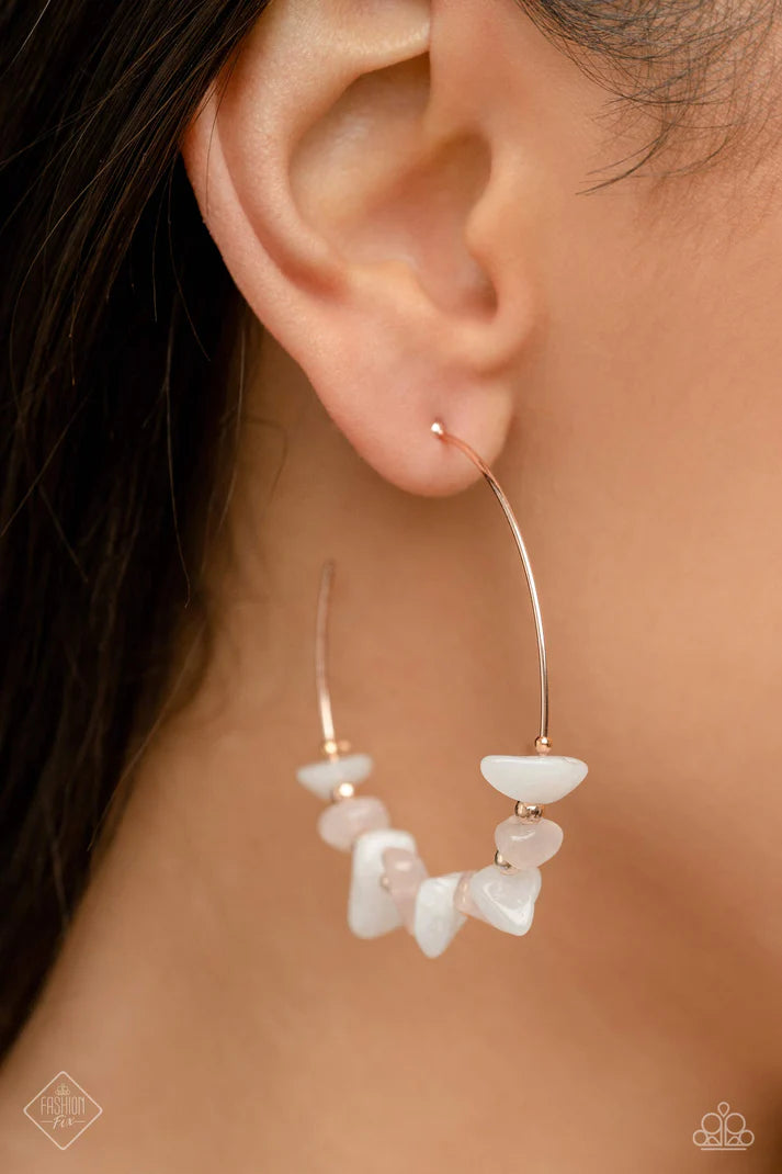 Euphoric Enjoyment - Rose Gold Earring