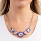 Evolving Elegance - Purple Necklace