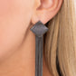 Experimental Elegance - Black Earring