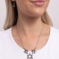 Explosive Exhibit - Silver Necklace