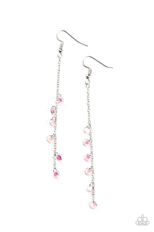 Extended Eloquence - Pink Earring