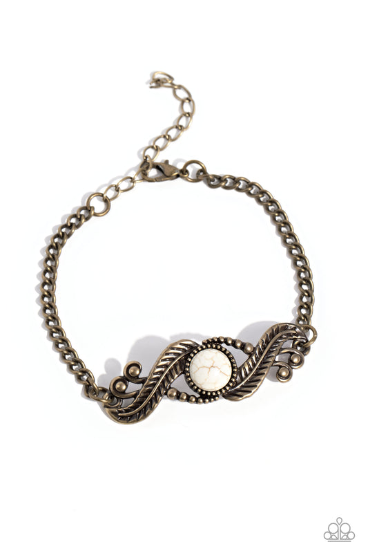 Eye in the Sky - Brass Bracelet