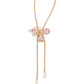 FLORAL Values - Pink Necklace