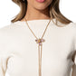 FLORAL Values - Pink Necklace