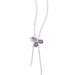 FLORAL Values - Purple Necklace