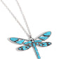FLYING Low - Blue Necklace