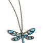 FLYING Low - Brass Necklace