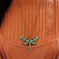 FLYING Low - Brass Necklace