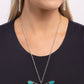 FLYING Low - Green Necklace