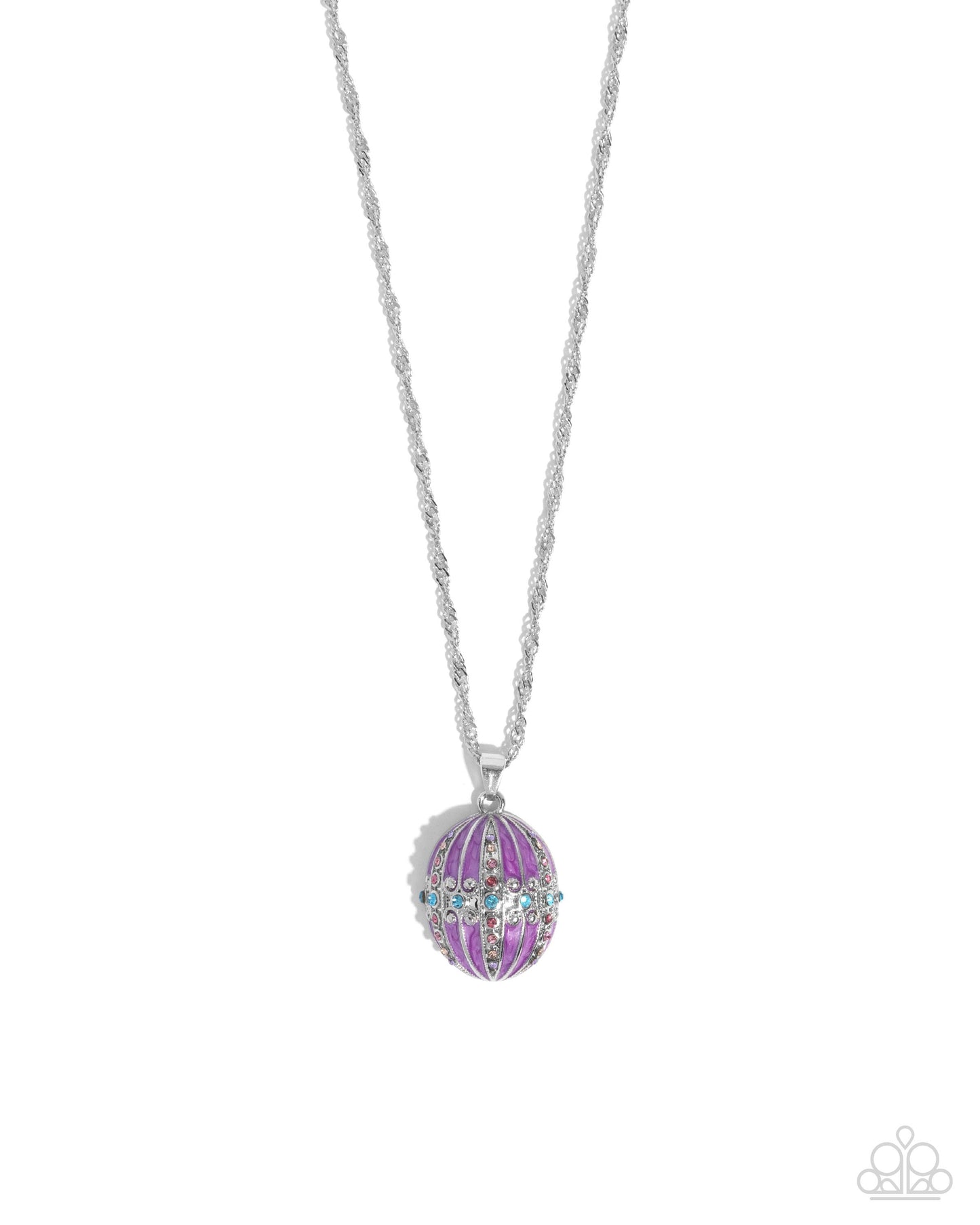 Fabergé Flair - Purple Necklace