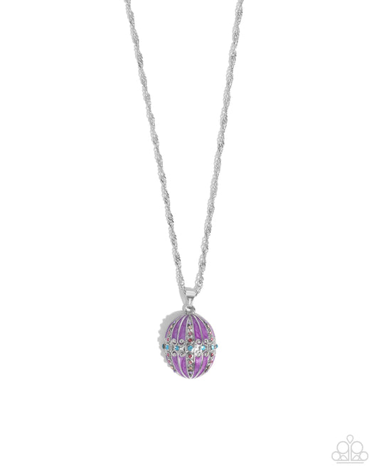 Fabergé Flair - Purple Necklace