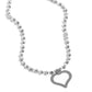 Faceted Factor - Silver Necklace