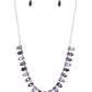 Fairy Light Fashion - Purple Necklace