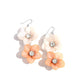 Fairy Tale Florals - Orange Earring