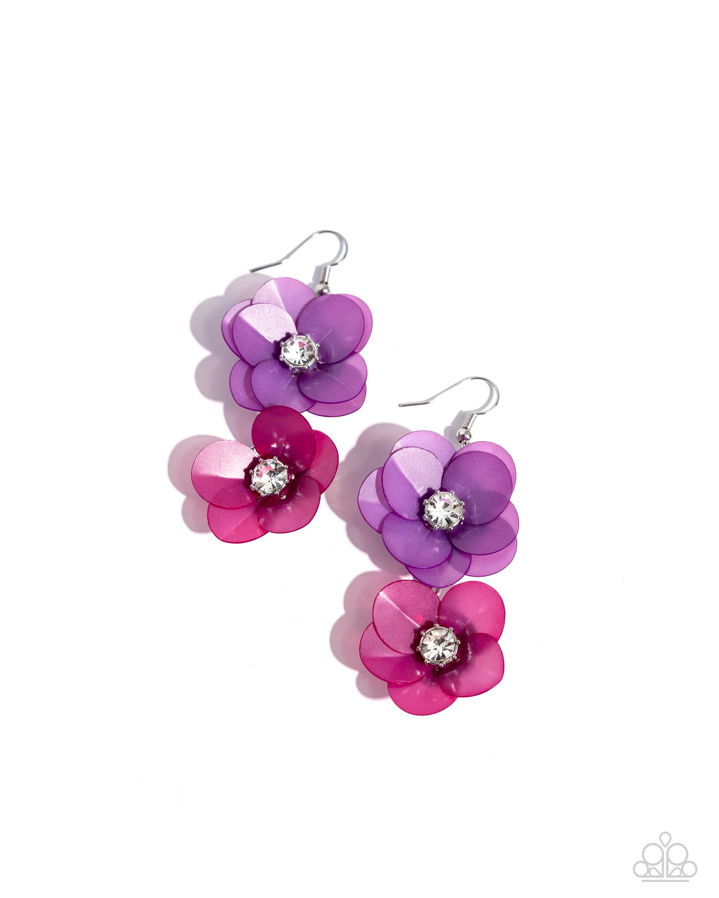 Fairy Tale Florals - Purple Earring