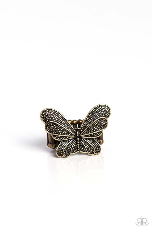 Fairy Wings - Brass Ring