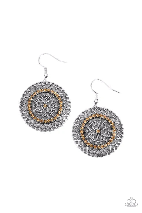 Fairytale Finale - Brown Earring
