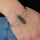 Fairytale Flowerbeds - Orange Bracelet